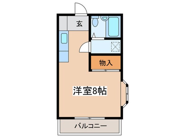 コーポラス華の物件間取画像